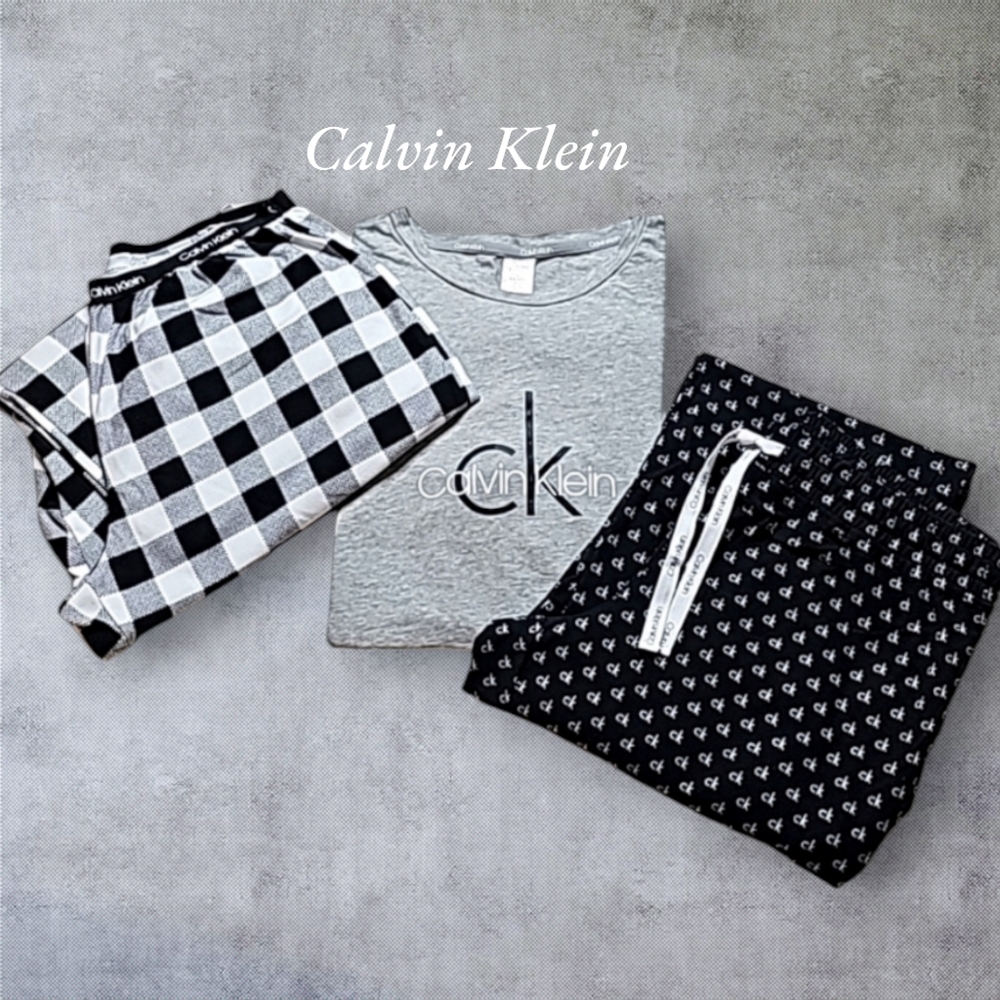 Calvin Klein 3pc. Sleepwear/Loungewear Set. Women's Size: Medium.